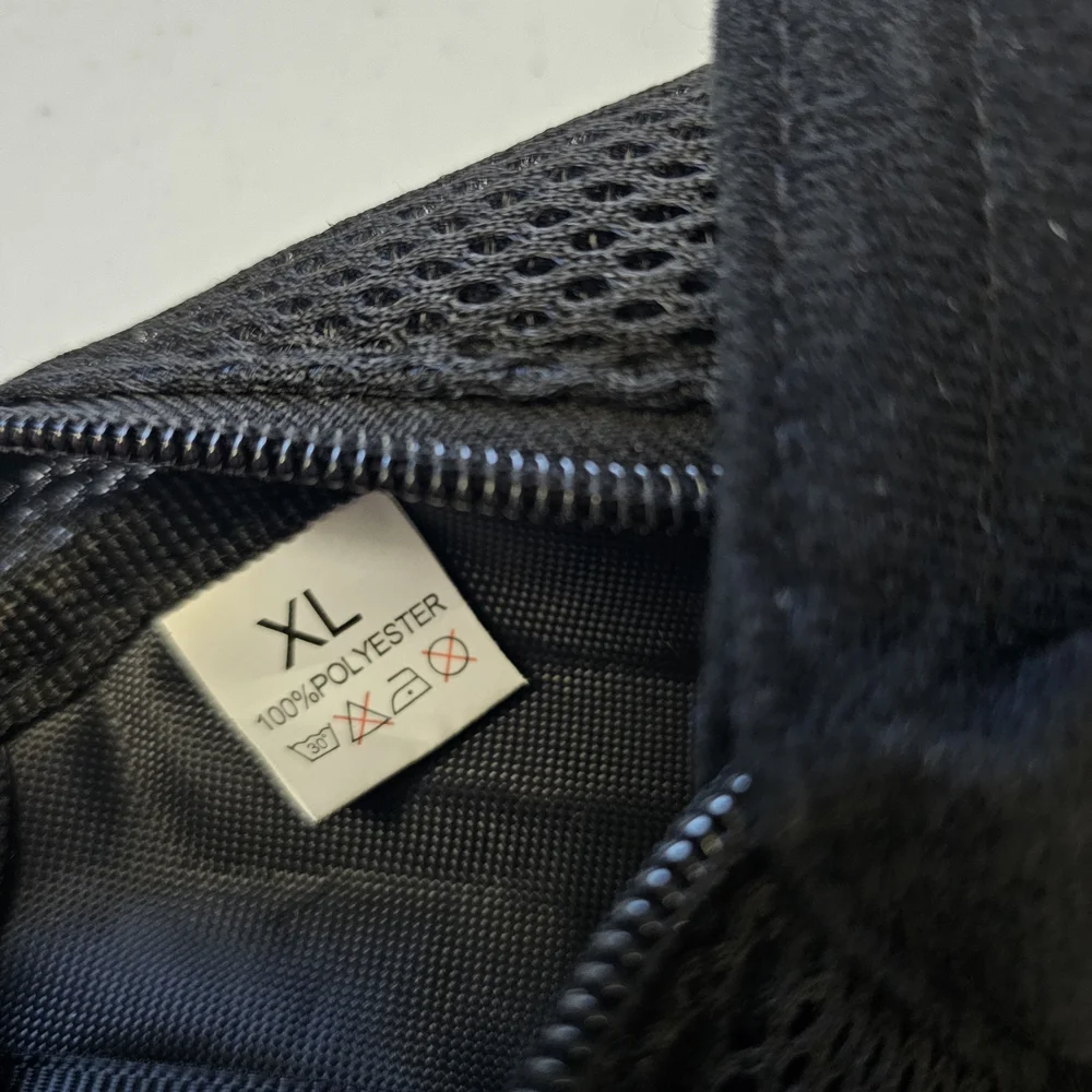 NWT Yapper Wrapper Front Pack Black Mesh Dog Cat Carrier - Picture 4 of 8